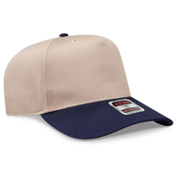 OTTO CAP 5 Panel Mid Profile Baseball Cap Thumbnail